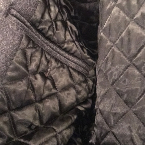 Charcoal Grey Gap Wool Jacket - Picture 4 of 4